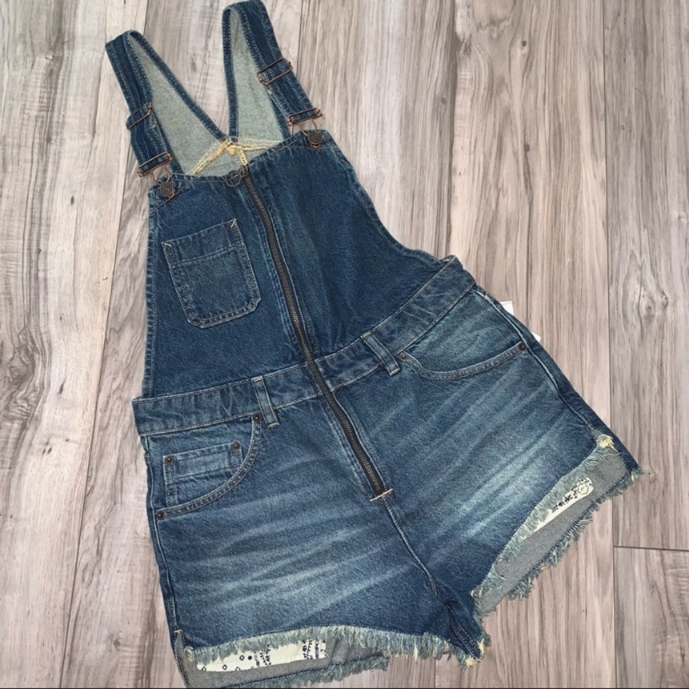 🆕Free People Short Overalls - Picture 7 of 9